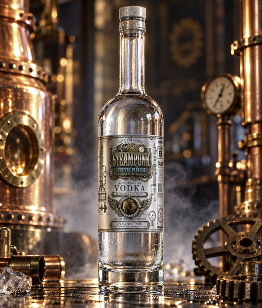 Steampunk Surfers Paradise Vodka 700ml